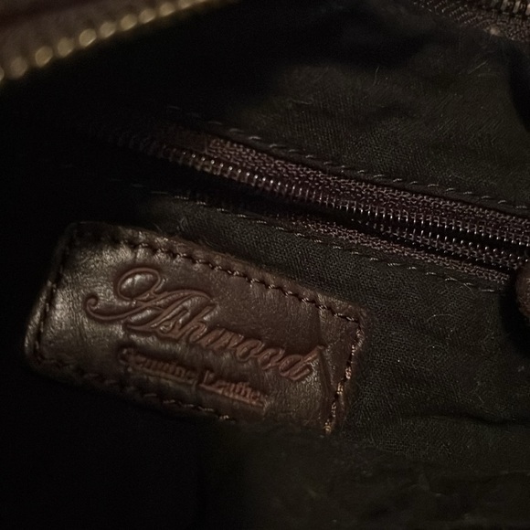 Dark brown very nice genuine leather bag - Picture 4 of 7